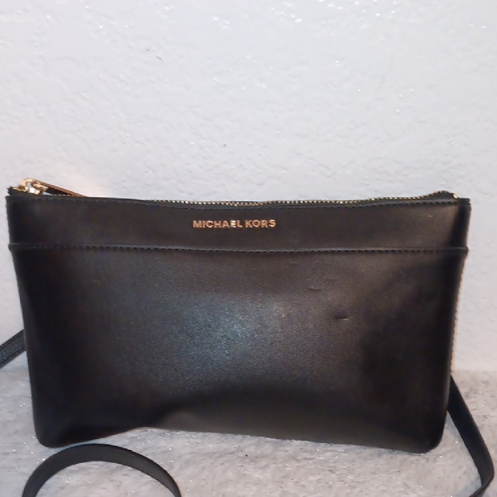 Michael Kors Preloved Black Leather Bag